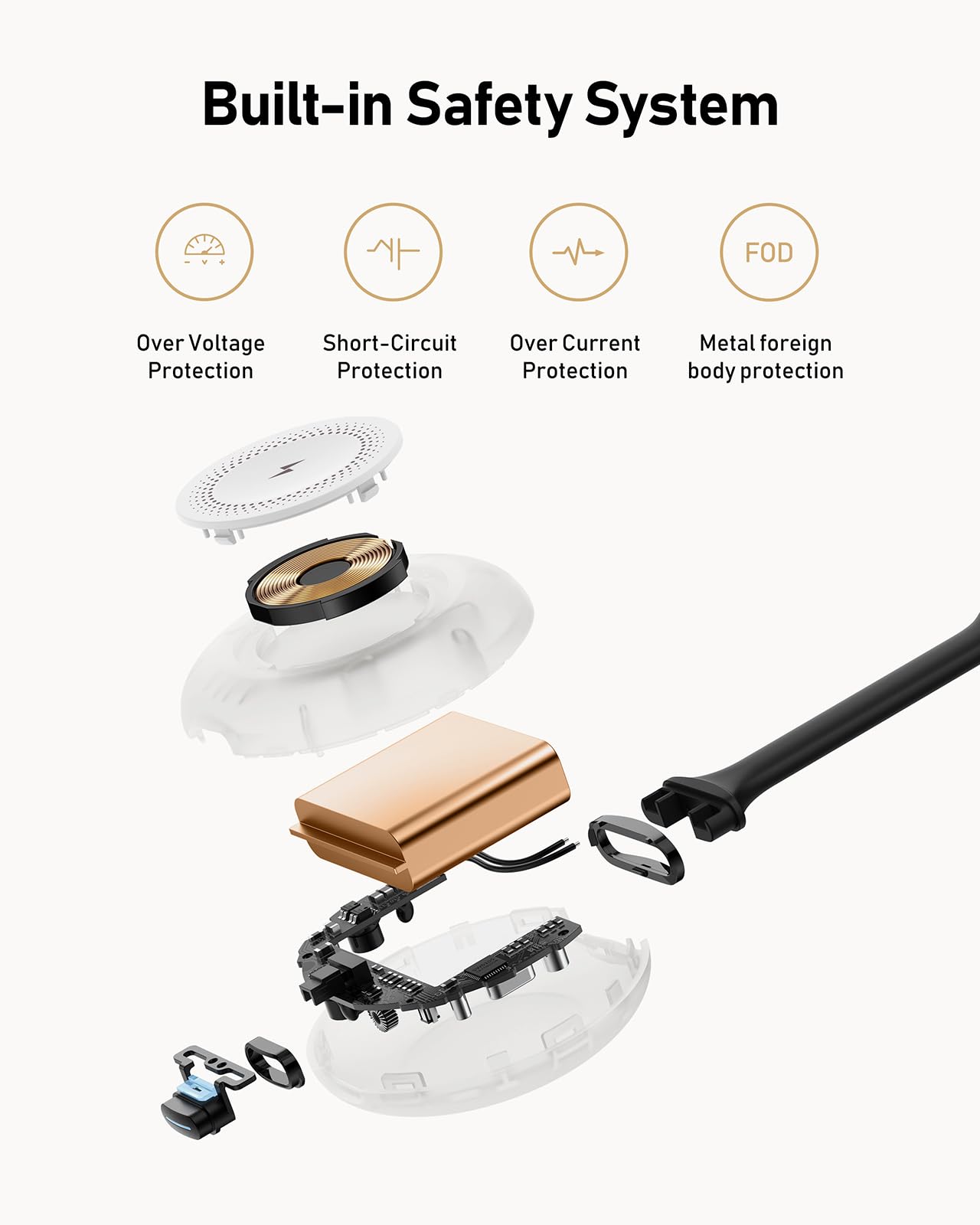 Weefancy Portable Apple Watch Charger, 1200Mah Magnetic Keychain Wireless Power Bank For Iwatch, Portable Smart Watch Charger Fo